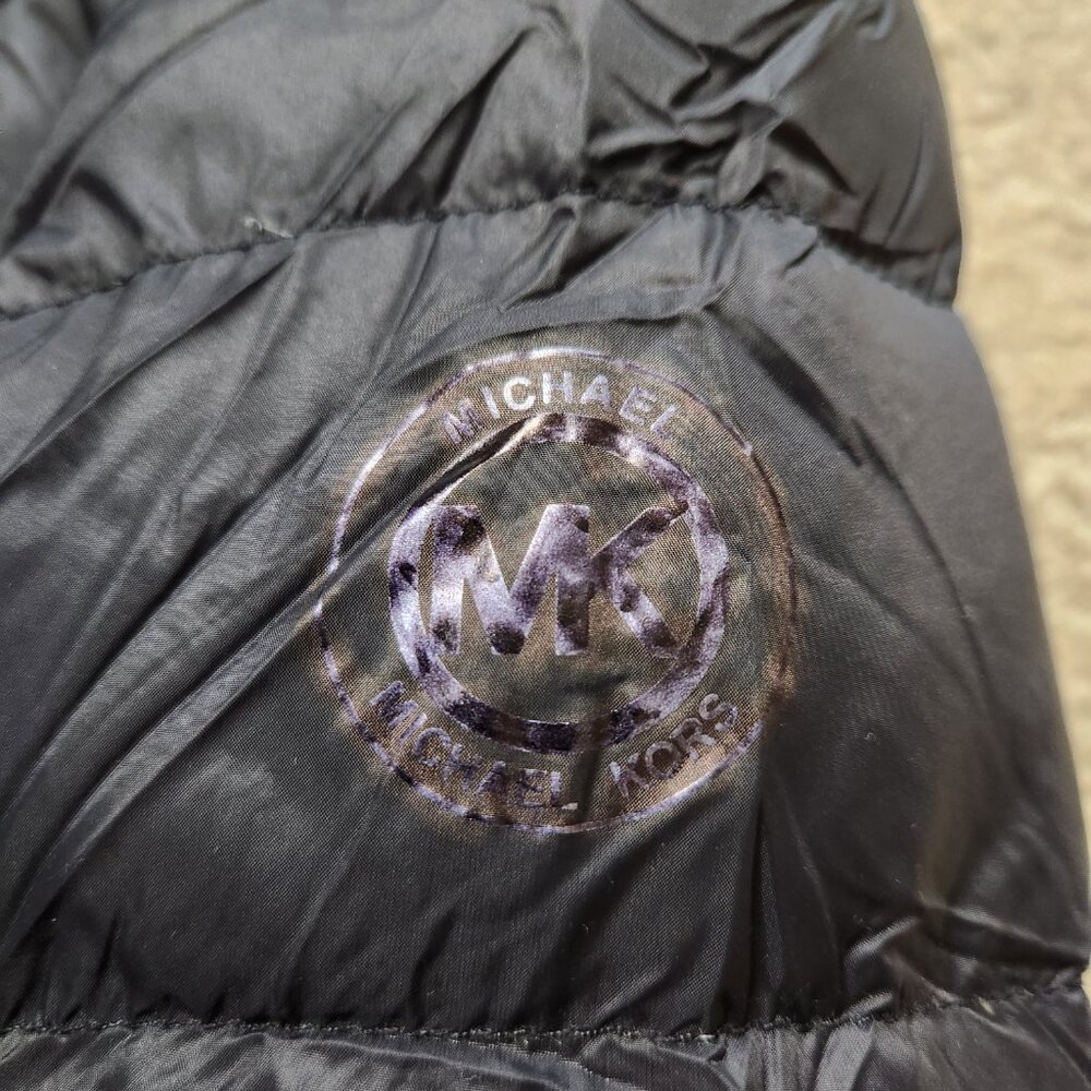 Michael Kors Black Packable Lightweight Down Fill Puffer - Women's XS - Picture 14 of 14